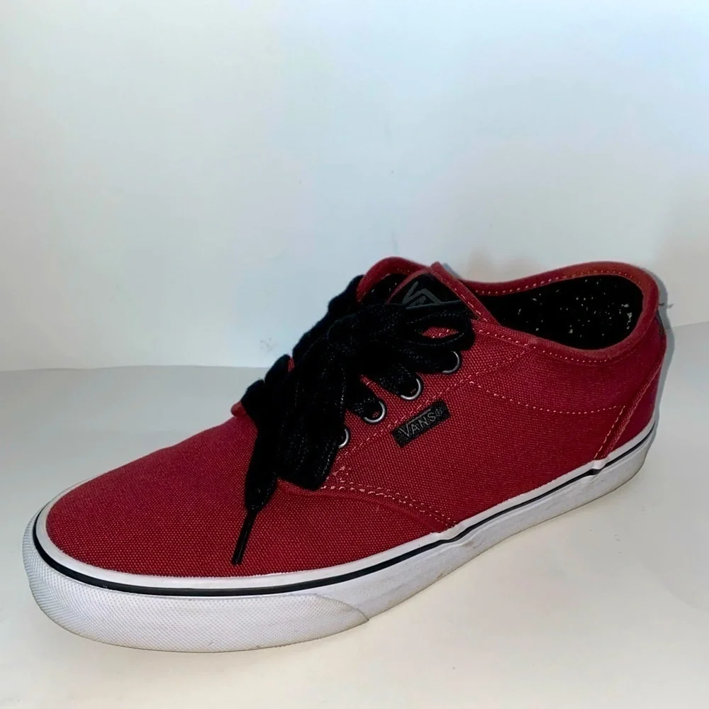Vans Atwood Skater Streetwear Vibes Low‎ Top Canvas Vulcanized Rubber Men Size 7